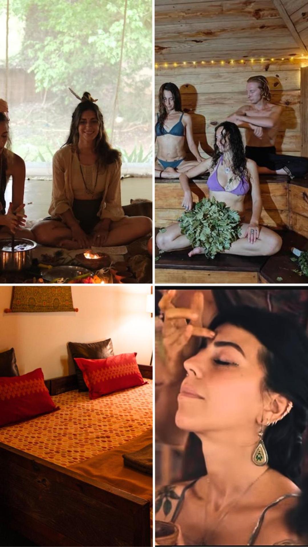 Satori Wellness Cottages I Yoga, Sauna, Ice Bath, Holistic Therapies & More Мандрем Екстер'єр фото